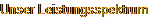 Unser Leistungsspektrum